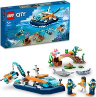 LEGO CITY Łódź do nurkowania badacza 60377