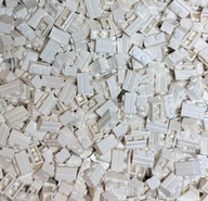 LEGO Építőkocka 100db Tégla Kocka 1x2 Fehér 98283