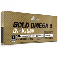 Omega D3+K2 Sport Edition ZDRAVIE TUKOV D3 K2 MASTNÚ KYSELINU