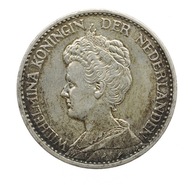 [M8662] Holandia 1 gulden 1914 srebro