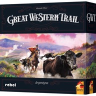 Great Western Trail: Argentyna gra planszowa strategiczna PL Rebel