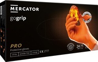 Nitrilové rukavice MERCATOR gogrip orange veľ. M 50 ks