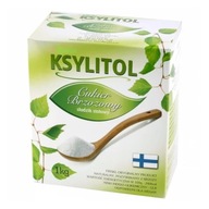Ksylitol,xylitol 1kg CZYSTY FIŃSKI cukier brzozowy