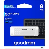 Pendrive 8GB GOODRAM UME2 USB 2.0 Biały