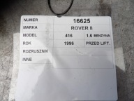 Rover II 416 starter 63223103 E80E
