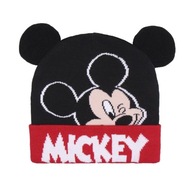 Czapka Disney Mickey Mouse 4-8 lat z uszami