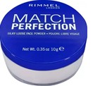 Rimmel Match Perfection Sypký Transparentný púder