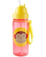 Skip Hop fľaša so slamkou Monkey 384,5ml.