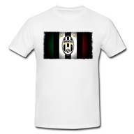 KOSZULKA T-SHIRT DZIECIĘCA BIAŁA [2XS] 104CM JUVENTUS F.C + GRATIS TEKST