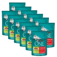 Purina One SterilCat MIX smaków Łosoś i Indyk 12x 85g z Niemiec 24h