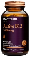 Doctor Life Active B12 1000 mcg vitamín B12 kapsule 60 ks