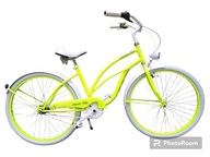 Rower miejski Imperial Bike , damski ,rama 20 cali, koła 28 cali, żółty