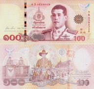 Tajlandia 2020 - 100 baht King Rama X UNC Okolicz