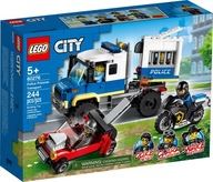 LEGO City 60276 Policyjny konwój więzienny 244 Elementy