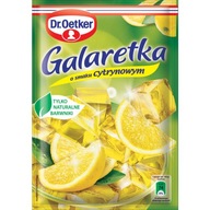 Dr. Oetker Galaretka o smaku cytrynowym 77g