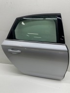 AUDI A6 C7 sedan door right rear part LX7W silver nice complete