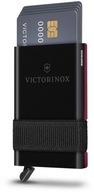 SwissCard Classic Victorinox Secrid Smart Card Portfel - czerwono/czarny