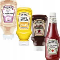 Heinz Zestaw 2x sos 400ml + ketchup + musztarda
