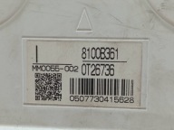 dials EU 8100B361 0T26736 MM0055-002 1.6 B Mitsubishi Lancer VIII