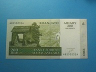 Madagaskar Banknot 200 Ariary 2004 A-A ! P-87a UNC