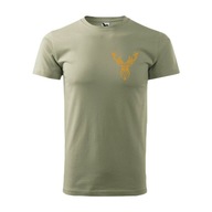 Koszulka T-shirt ToGo Jeleń O - Khaki S