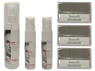 DUŻY ZESTAW DO OKULARÓW Izobłysk 150ml + 15ml + Izofog 15ml + 3 x Izosoft