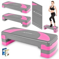 STEP do ćwiczeń fitness AEROBIKU 3 stopnie SAPPHIRE SG-055 modułowy PODEST