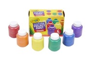 CRAYOLA Washable Paint umývateľné farby 6 farieb