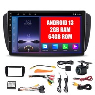 RADIO 2 DIN ANDROID 13 SEAT IBIZA 6J 2009-2013 ANDROID AUTO CARPLAY 2G/64GB