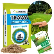 TRAWA UNIWERSALNA ZAGĘSZCZAJĄCA NASIONA 1000m2 ODPORNA NA DEPTANIE 25kg