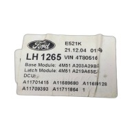 mechanism windows left front FORD Focus MK2 1.6 TDCI 4M51A203A29BG