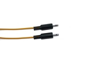 Kábel PAV žltý alebo čierny microjack (2,5 mm) - microjack (2,5 mm) 5 m