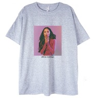 T-shirt Olivia Rodrigo szara koszulka L