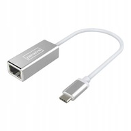 Karta Sieciowa HUB Adapter USB-C 3.1 Fast Ethernet RJ45 Przejściówka LAN
