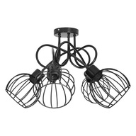 MARBELLA lampa wisząca moc max. 5x60W, E27, czarna Orno Adviti