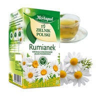 HERBAPOL ZIELNIK POLSKI herbata ziołowa RUMIANEK 20 TOREBEK