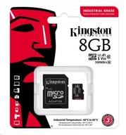 Przemysłowa Karta microSD 8GB Kingston Industrial2
