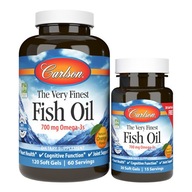 Najjemnejší rybí olej pomaranč 120+30 kapsúl Carlson Labs