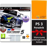 PS3 GRAN TURISMO 5 ACADEMY EDITION GT V Po Polsku PL WYGRAJ każdy WYŚCIG!