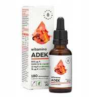 Aura Herbals ADEK Vitamín A D3 E K2MK7 v kvapkách