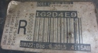 DODGE CHARGER 2015- moulding threshold PX8 left 1LP87TRMAF
