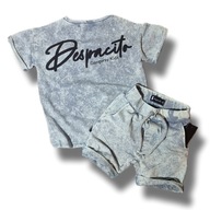 Despacito tshirt vintage grey dekatovaný basic