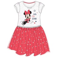 R:128 SUKIENKA TIUL MINNIE MOUSE DISNEY BAWEŁNA