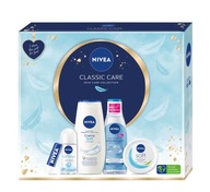 ZESTAW KOSMETYKÓW DLA NIEJ NIVEA CLASSIC CARE SWIĄTECZNY PREZENTOWY 5 szt