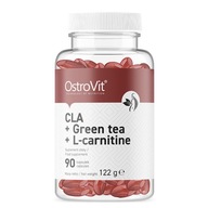 OstroVit CLA + Zielona Herbata + L-Karnityna 90 kaps.