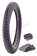 Opona + dętka i fartuch 18x3.00 WSK 125 175 MZ ETZ Jawa CZ 350 SHL M11