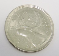 KANADA 25 cents 2008 Caribou