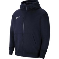Bluza dla dzieci Nike Park 20 Fleece Full-Zip Hoodie granatowa CW6891 451 M