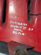 bonnet hood corner cabs IVECO STRALIS III 2007r right 504096162