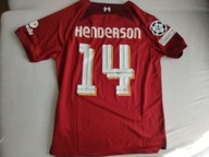 Koszulka meczowa L.F.C. Liverpool Henderson + autograf rarytas !